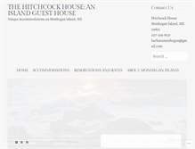 Tablet Screenshot of hitchcockhouse.com